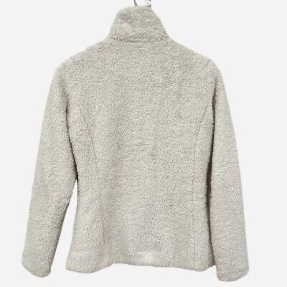 Patagonia White Teddy Jacket Cozy Fleece Zip-Up - Picture 2 of 6